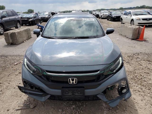 SHHFK7G94MU205828 - 2021 HONDA CIVIC SPORT TOURING GRAY photo 5