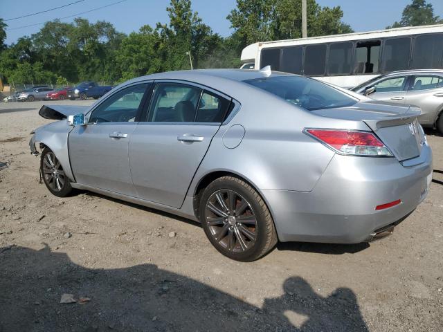 19UUA8F34EA003405 - 2014 ACURA TL SE SILVER photo 2