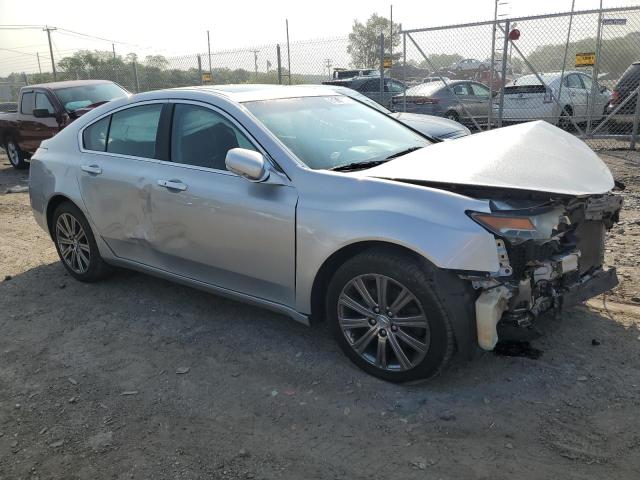 19UUA8F34EA003405 - 2014 ACURA TL SE SILVER photo 4