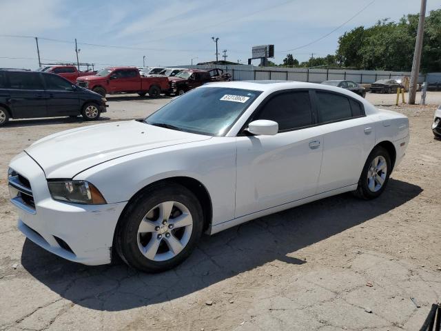 2B3CL3CG8BH562467 - 2011 DODGE CHARGER WHITE photo 1