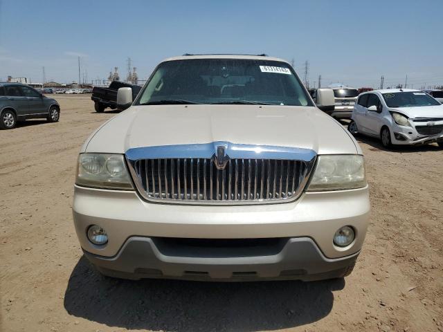 5LMEU68H55ZJ25014 - 2005 LINCOLN AVIATOR 奶油色 照片 5