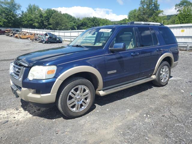 1FMEU74E57UA48407 - 2007 FORD EXPLORER EDDIE BAUER BLUE photo 1