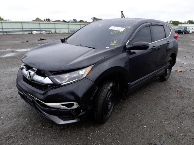 2HKRW2H81NH633449 - 2022 HONDA CR-V EXL BLACK photo 2