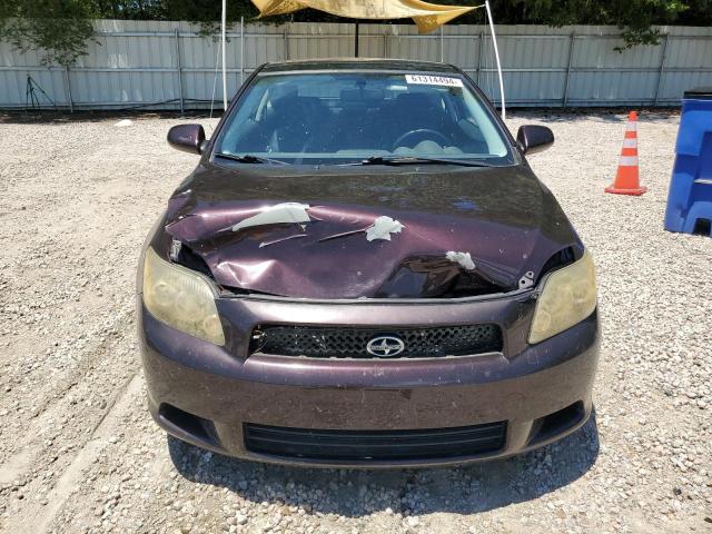 JTKDE167180223973 - 2008 TOYOTA SCION TC ბურგუნდია ფოტო 5