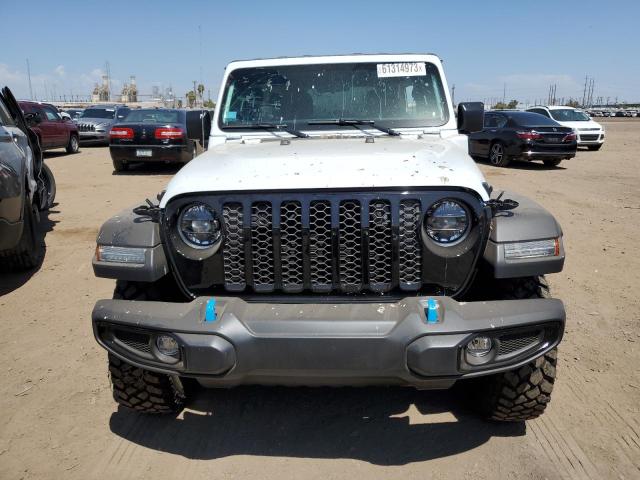 1C4JJXN6XPW691276 - 2023 JEEP WRANGLER 4XE WHITE photo 5