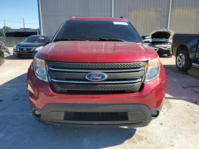 1FM5K8D88EGB08469 - 2014 FORD EXPLORER XLT RED photo 5