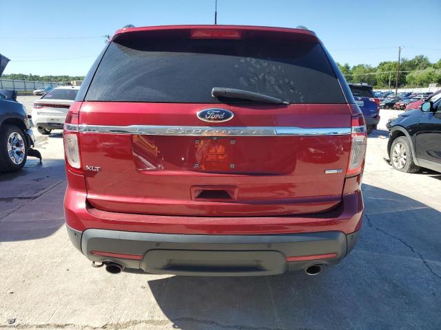 1FM5K8D88EGB08469 - 2014 FORD EXPLORER XLT RED photo 6