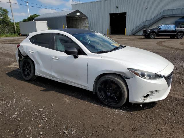 JM1BM1K79E1104341 - 2014 MAZDA 3 SPORT WHITE photo 4