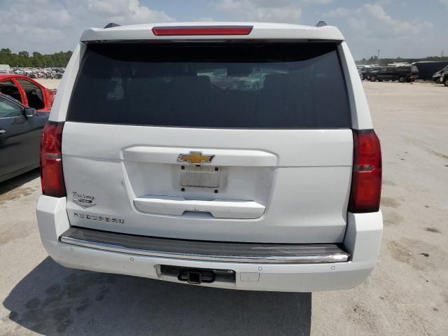 1GNSKKKC2FR223920 - 2015 CHEVROLET SUBURBAN K1500 LTZ WHITE photo 6