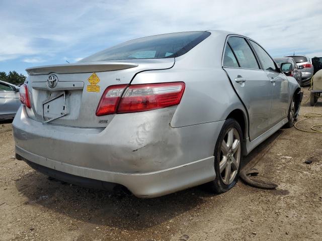 4T1BE46K07U599281 - 2007 TOYOTA CAMRY CE SILVER photo 3