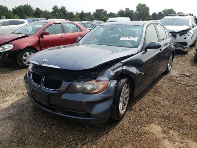 WBAVA37527NL11221 - 2007 BMW 328I I GRAY photo 1