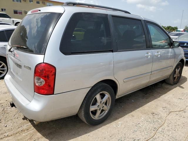 JM3LW28A330377437 - 2003 MAZDA MPV WAGON SILVER photo 3