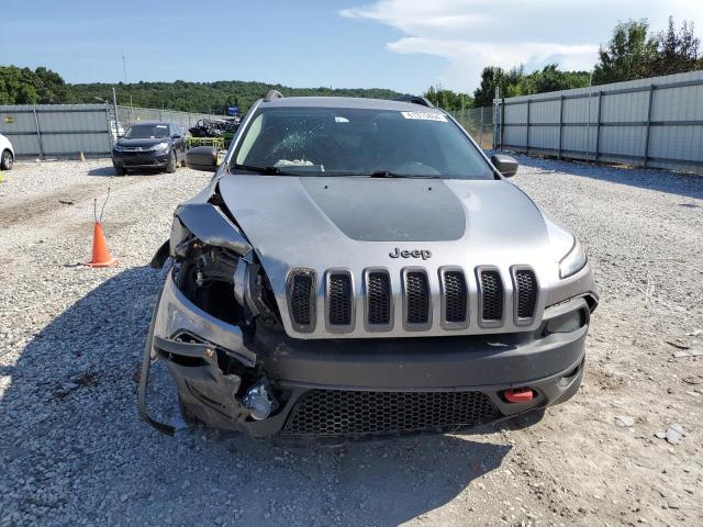 1C4PJMBS8FW571274 - 2015 JEEP CHEROKEE TRAILHAWK GRAY photo 5