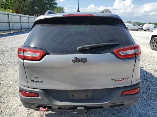 1C4PJMBS8FW571274 - 2015 JEEP CHEROKEE TRAILHAWK GRAY photo 6