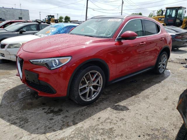 ZASFAKBN9J7B79571 - 2018 ALFA ROMEO STELVIO TI RED photo 1