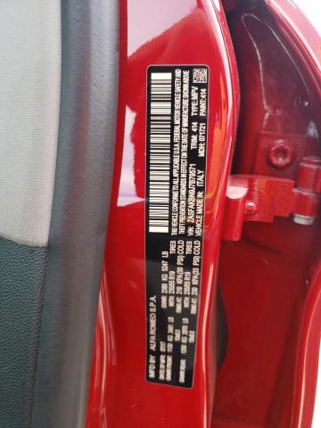 ZASFAKBN9J7B79571 - 2018 ALFA ROMEO STELVIO TI RED photo 13