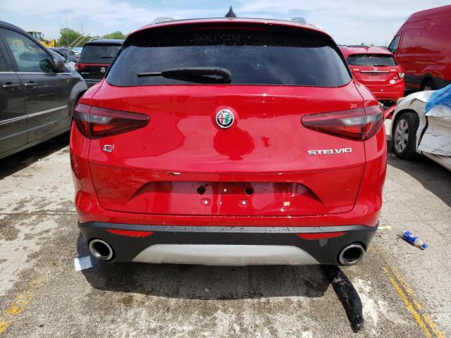 ZASFAKBN9J7B79571 - 2018 ALFA ROMEO STELVIO TI RED photo 6