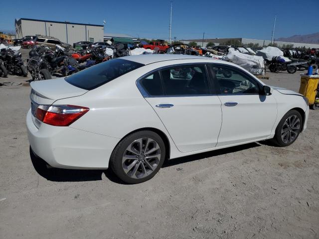 1HGCR2F51FA050170 - 2015 HONDA ACCORD SPORT WHITE photo 3