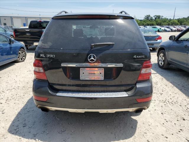 4JGBB8GB8BA669604 - 2011 MERCEDES-BENZ ML 350 4MATIC BLACK photo 6
