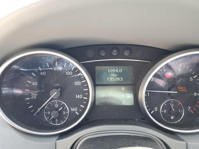 4JGBB8GB8BA669604 - 2011 MERCEDES-BENZ ML 350 4MATIC BLACK photo 9