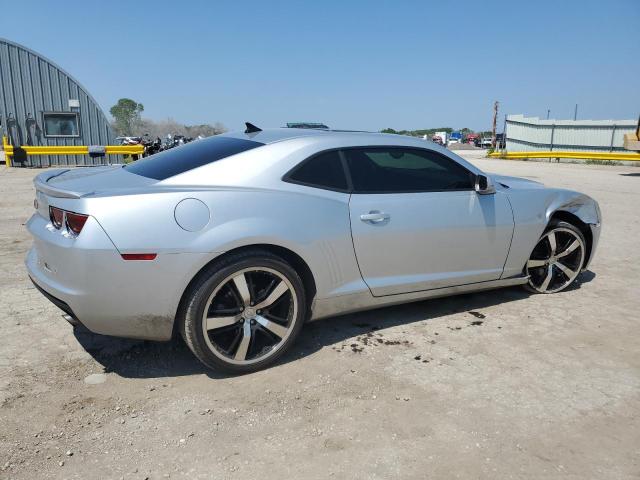 2G1FC1ED0B9109577 - 2011 CHEVROLET CAMARO LT SILVER photo 3