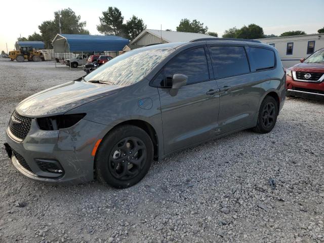 2C4RC1L79MR529696 - 2021 CHRYSLER PACIFICA HYBRID TOURING L CHARCOAL photo 1