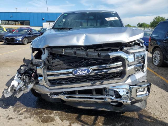 1FTFW5LD2RFA40272 - 2024 FORD F150 LARIAT SILVER photo 5