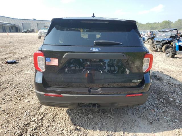 1FM5K8ABXMGA33790 - 2021 FORD EXPLORER POLICE INTERCEPTOR BLACK photo 6