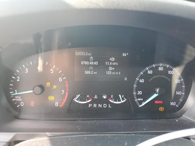 1FM5K8ABXMGA33790 - 2021 FORD EXPLORER POLICE INTERCEPTOR BLACK photo 9