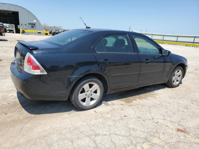 3FAHP07Z28R202617 - 2008 FORD FUSION SE BLACK photo 3