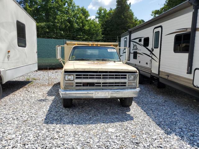 1GBHC34M8GS159568 - 1986 CHEVROLET C30 YELLOW photo 10