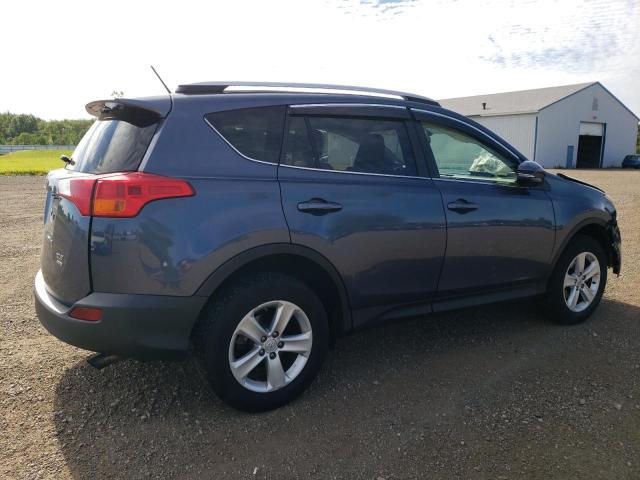 JTMRFREV6D5005355 - 2013 TOYOTA RAV4 XLE BLUE photo 3