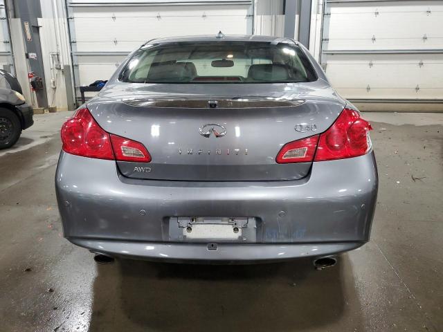 JN1CV6AR0FM522498 - 2015 INFINITI Q40 GRAY photo 6