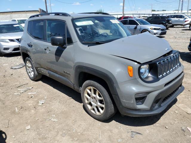 ZACNJBAB5KPK69023 - 2019 JEEP RENEGADE SPORT GRAY photo 4