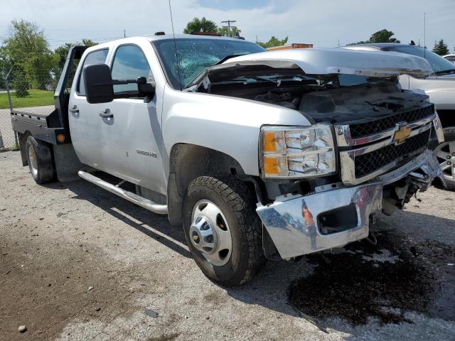 1GB4K0CL5CF192068 - 2012 CHEVROLET SILVERADO K3500 LT SILVER photo 4