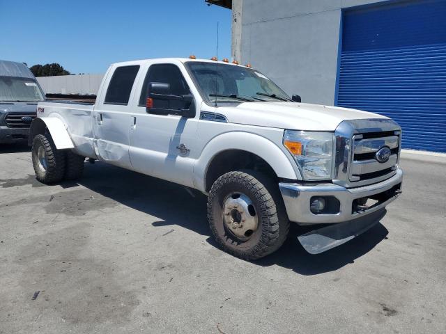 1FT8W3DT6EEA73309 - 2014 FORD F350 SUPER DUTY WHITE photo 4