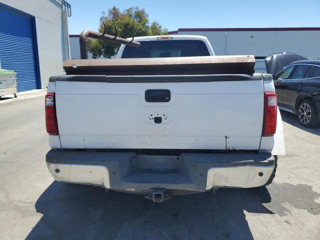 1FT8W3DT6EEA73309 - 2014 FORD F350 SUPER DUTY WHITE photo 6