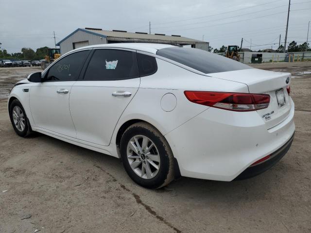 KNAGT4L37J5213578 - 2018 KIA OPTIMA LX WHITE photo 2