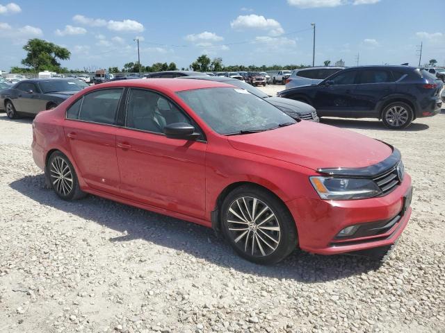 3VWB17AJ1GM273054 - 2016 VOLKSWAGEN JETTA SPORT RED photo 4