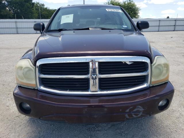 1D8HD48D55F564707 - 2005 DODGE DURANGO SLT BURGUNDY photo 5