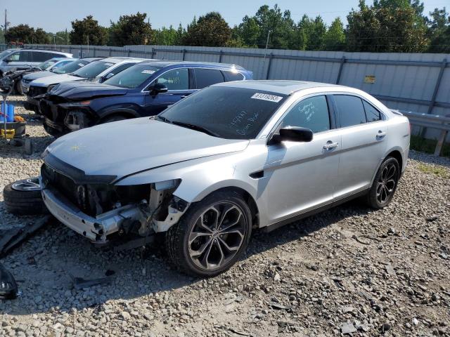 1FAHP2KT5FG189932 - 2015 FORD TAURUS SHO SILVER photo 1