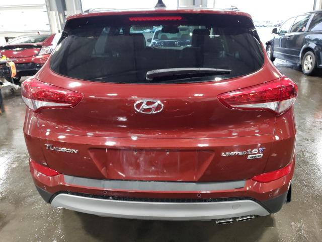 KM8J3CA20JU783064 - 2018 HYUNDAI TUCSON VALUE MAROON photo 6