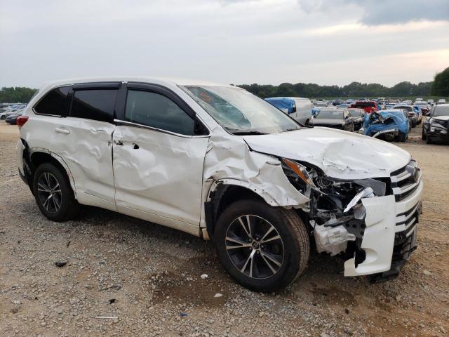 5TDZARFH0JS040261 - 2018 TOYOTA HIGHLANDER LE WHITE photo 4