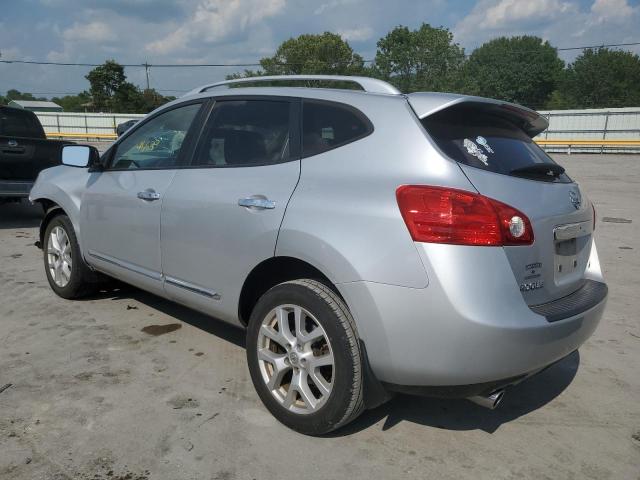 JN8AS5MT0DW011183 - 2013 NISSAN ROGUE S SILVER photo 2