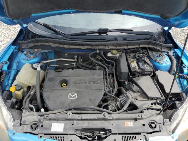 JM1BL1S55A1254846 - 2010 MAZDA 3 S BLUE photo 11