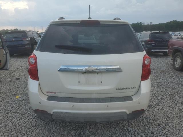 1GNALDEK2FZ106197 - 2015 CHEVROLET EQUINOX LTZ WHITE photo 6