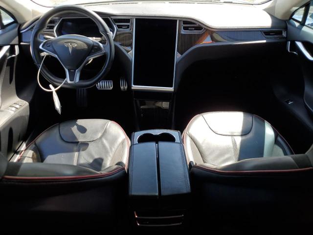5YJSA1DPXDFP16348 - 2013 TESLA MODEL S GRAY photo 8