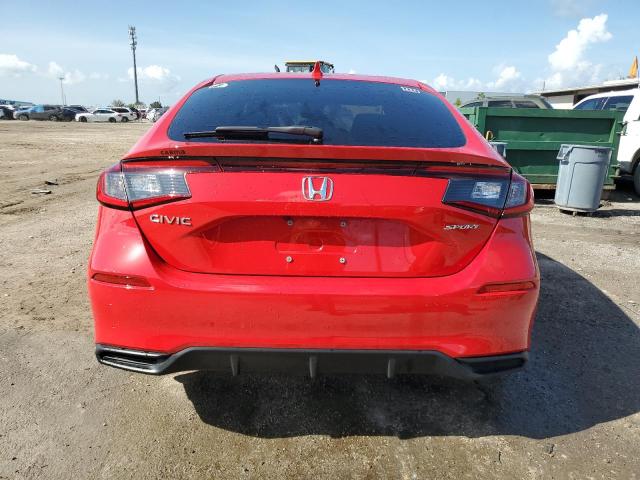 19XFL2H87NE014158 - 2022 HONDA CIVIC SPORT 红色 照片 6