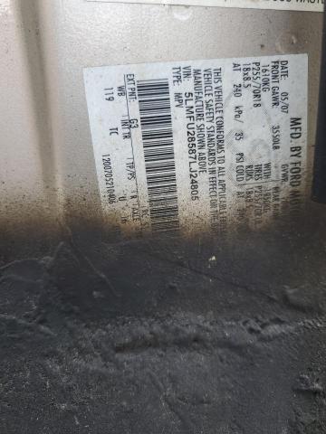 5LMFU28587LJ24805 - 2007 LINCOLN NAVIGATOR ოქროსფერი ფოტო 13