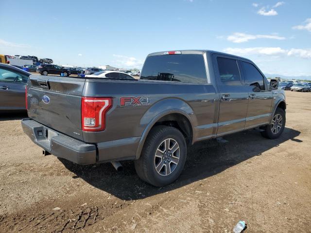 1FTFW1EF8FKD80312 - 2015 FORD F150 SUPERCREW GRAY photo 3